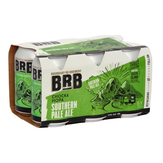 Picture of Boundary Rd Brewery Chocka Hopa Southern Pale Ale Cans 6x330ml